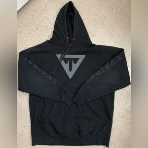 Purchased directly from typical gamer’s website. Black and gray hoodie.